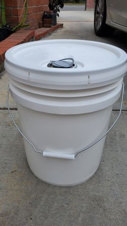 Bucket 5gallon With Lids And Cap , So Clean Bucket