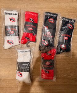 Chrome Hearts Crew Socks – 6 Pairs