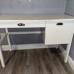 White Wooden Desk