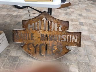 Harley-Davidson sign