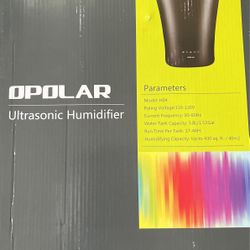 Cool Mist Digital Ultrasonic Humidifier