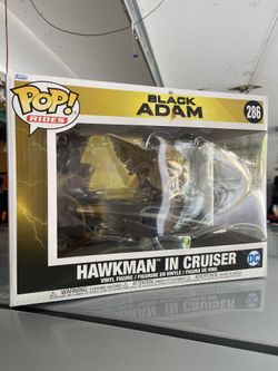 Black Adam: Hawkman In Cruiser Funko Pop