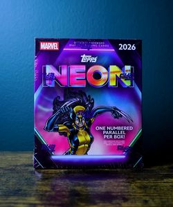2026 Topps Marvel Neon Mega Box