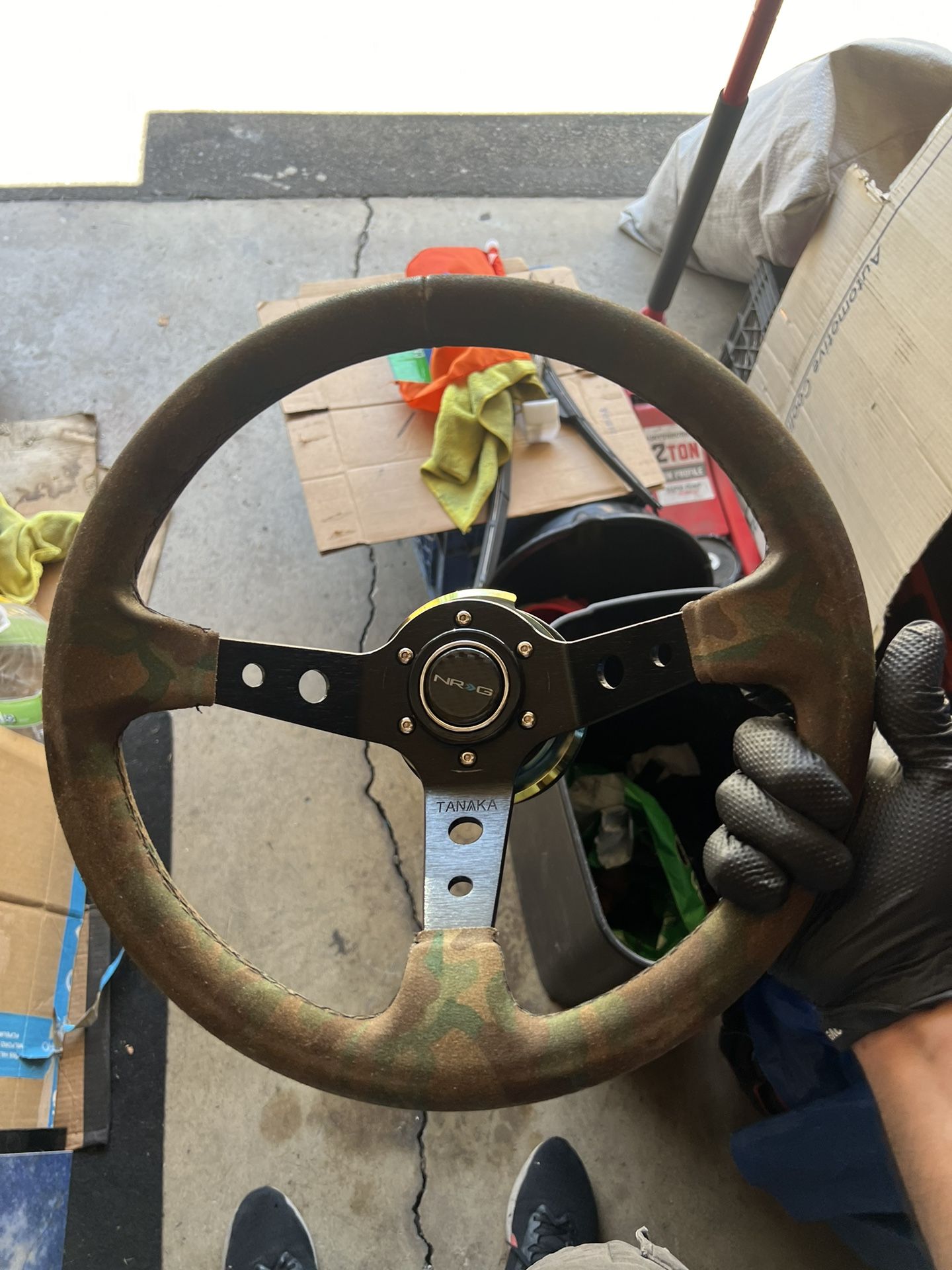 NRG Tanaka Quick Release Steering Wheel 350mm
