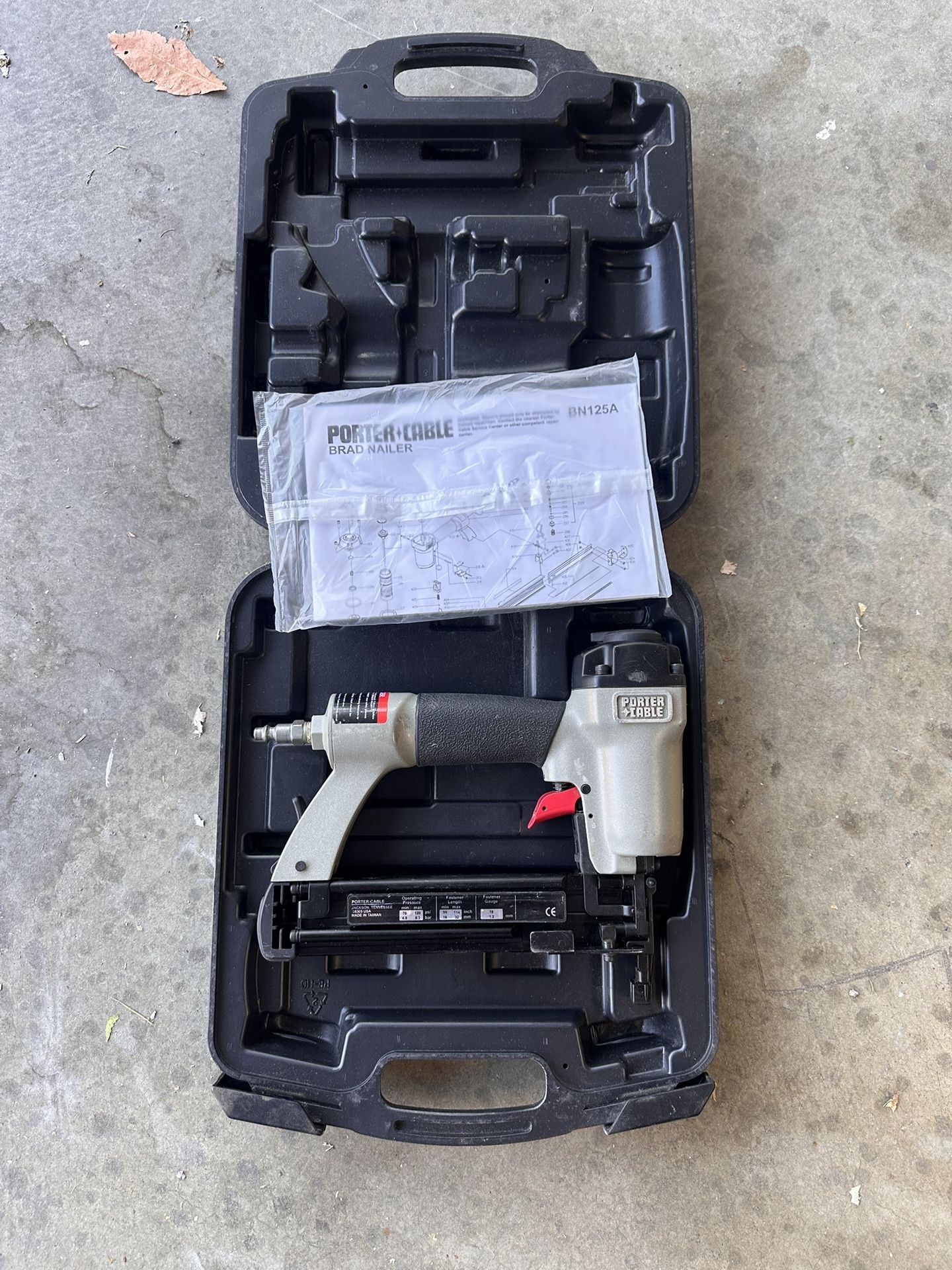 Porter Cable Brad Nailer