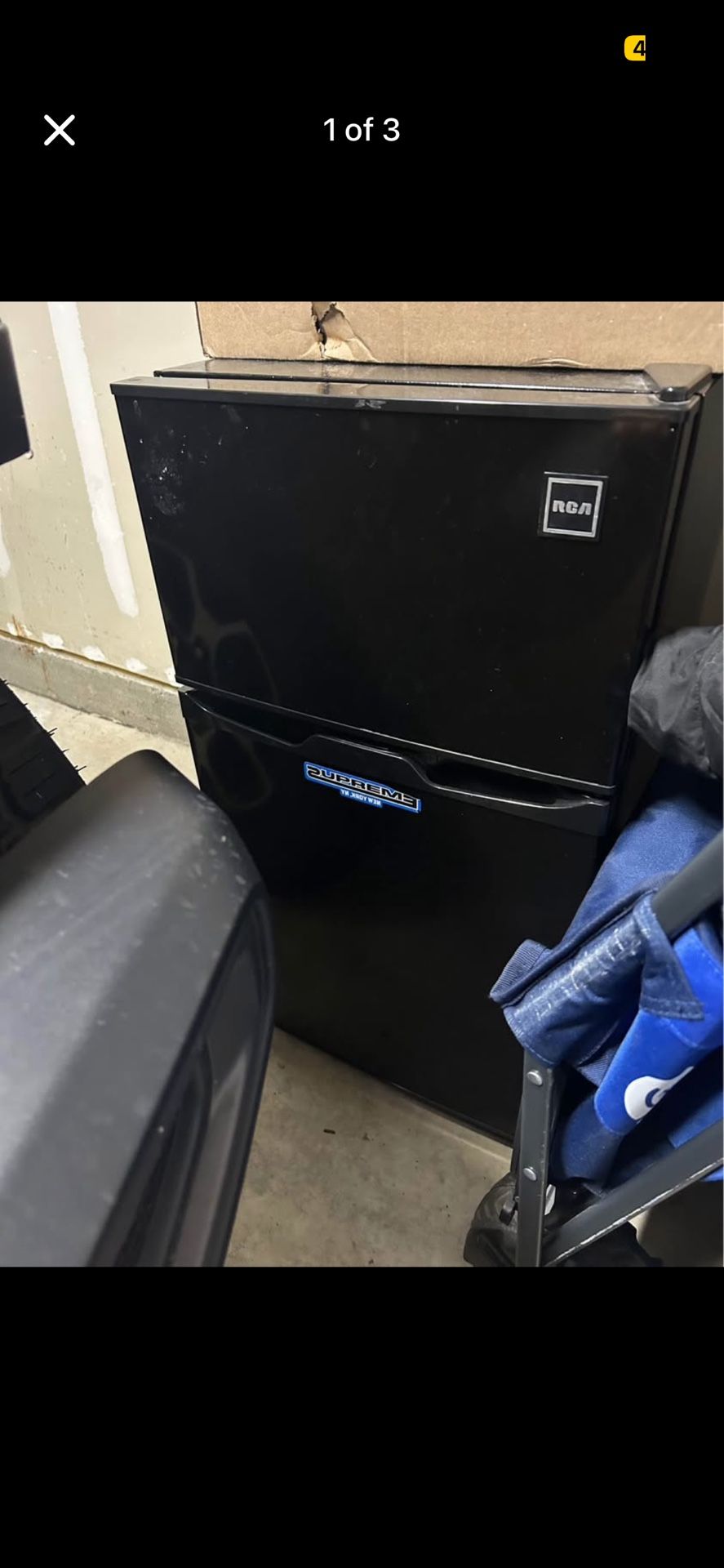 Mini Fridge With Freezer