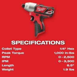 🐦‍🔥 MILWAUKEE IMPACT WRENCH 
