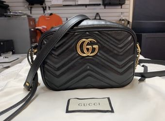 Gucci Black Mormont Mini Crossbody Bag