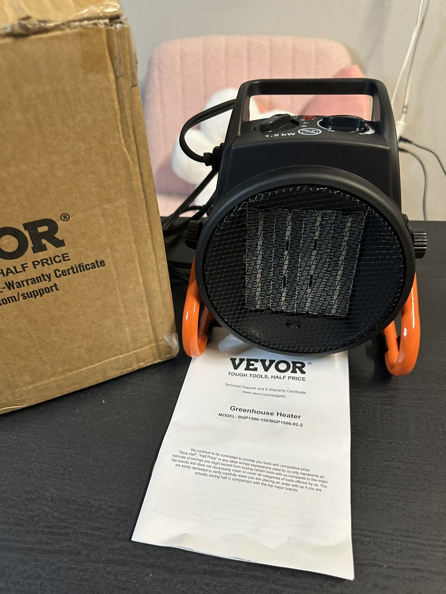 Vevor Greenhouse Heater