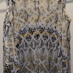 Roz & Ali Sleeveless Top - Sz. Small 