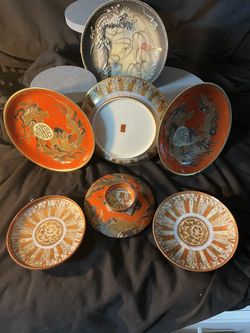 Japanese Vintage plates