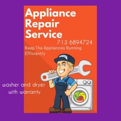 ✔️🏕REPAIRS WASHERS AND DRYERS, REFRIGERATORS ALL BRANDS WITH WARRANTY PARTS AND LABOR 