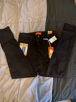 2 wax skinny jeans size 16