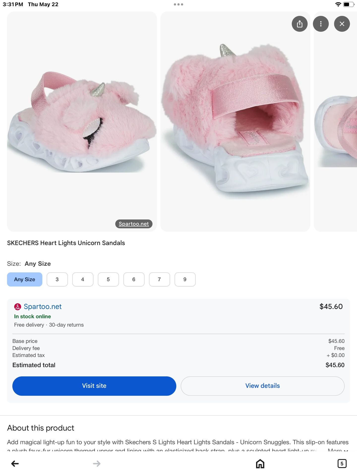 Unicorn Sandal