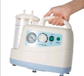 Portable Medical Electric Suction Machine High Vacuum Cleaner 7E-A AC 110V PVC
