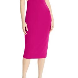 New Aqua Pink Cutout Party Dress Size 6 M