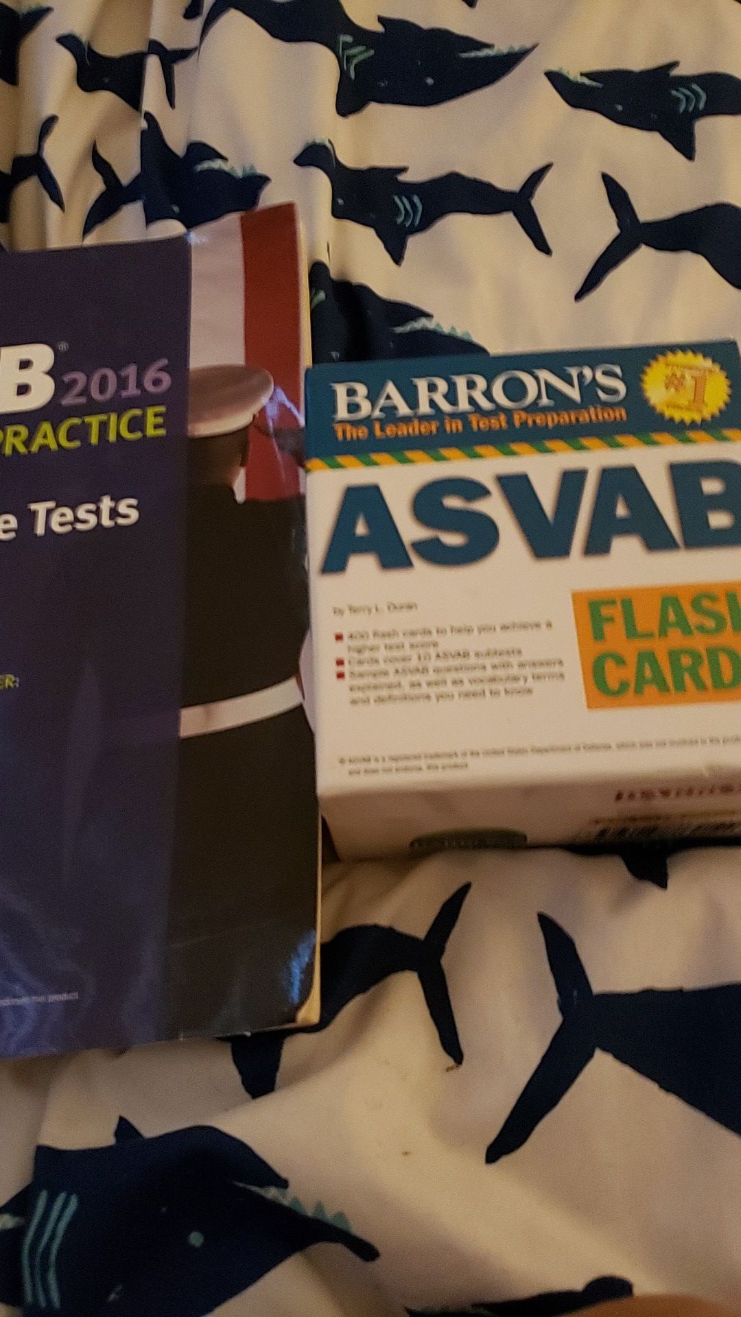 Asvab cards and book