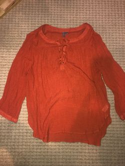 Orange shirt