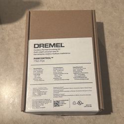 Dremel cordless pet nail grooming kit