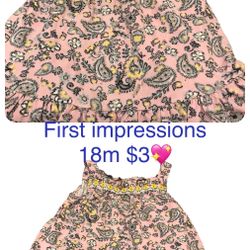 Dress Great Condition Girls Size 18m 💖💖💖040624