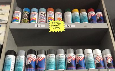 Spray cans