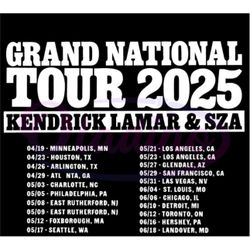 (2) Kendrick Lamar & SZA Concert Tickets 