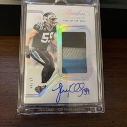 Luke Kuechly Patch Auto