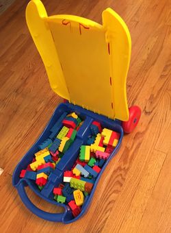 LEGO Block Cart