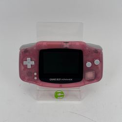 Nintendo Game Boy Advance Handheld Game Console Only AGB-001 Pink