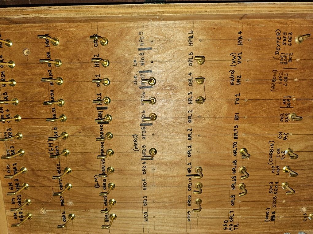 Key Rack Holder With Multi Unmade Keys