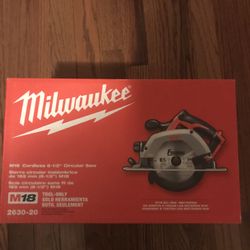 Milwaukee M18 6-1/2” Circular Saw Tool Olny 