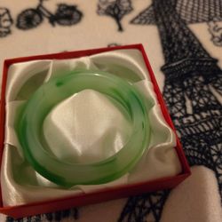 Jade bangle
