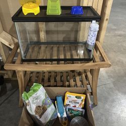 Pet Tank Vented Top, Hamster Food Accessories 