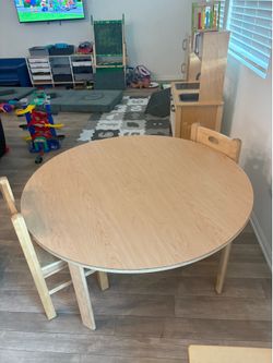Lakeshore table & 3 chairs