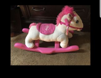 Ride on princess horse