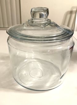 5 QUART JAR WITH LID / W