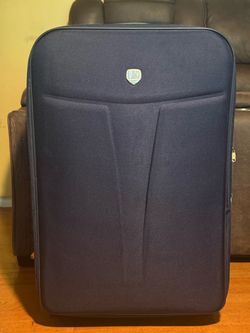 Golf America Navy Blue Check-in Luggage