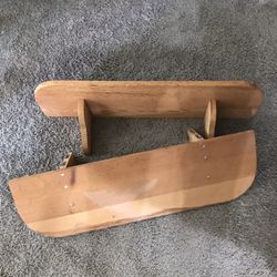 Pair Of Wooden Shelves