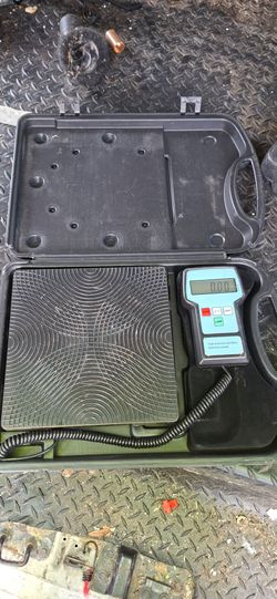220lbs Digital Electronic Refrigerant Charging Weight Scale for HVAC