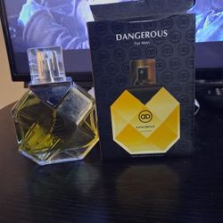 DANGEROUS Men's Designer Cologne 3.4 oz by BELLE BOUQUET