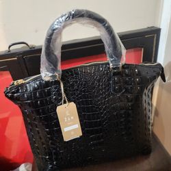 Leather Purse With Straps