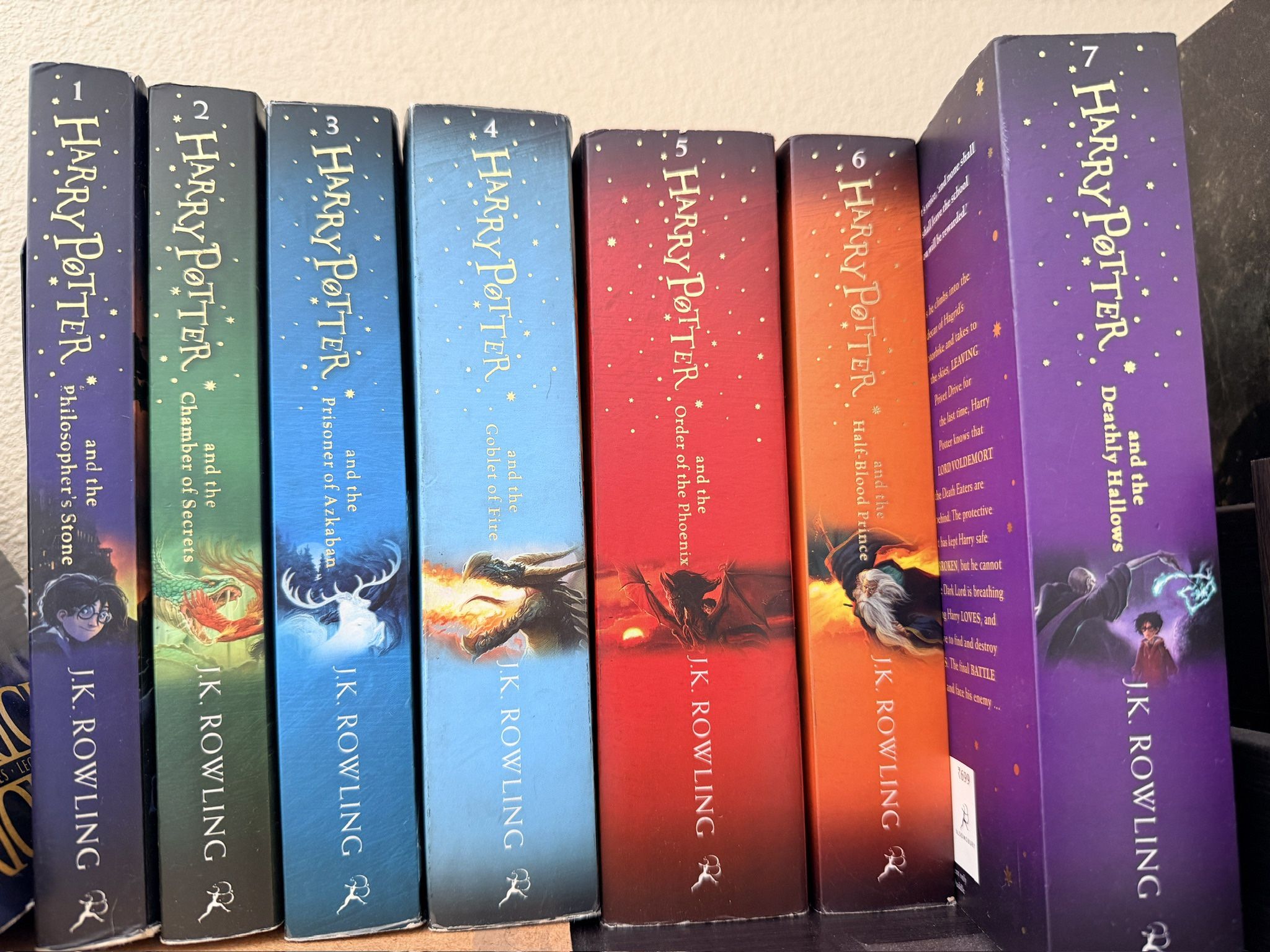 Harry Potter Book Series 1-7