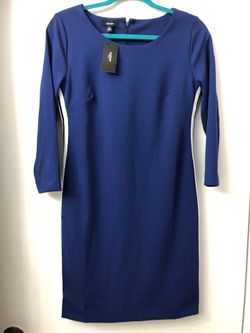 Alfani blue dress