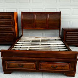 4pcs Queen Bedroom Sets