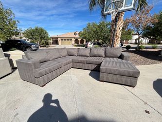 Gray Sectional Couch - Free Delivery