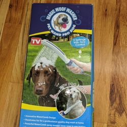 Magic Woof Washer Pet Wand Pro Dog 