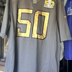 Nike Super Bowl 50 Limited NFL Stitched Mens XL Jersey