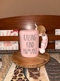 Rae Dunn Raising Kind Humans Mug
