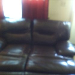 Leather Sofa 