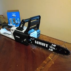 Hart Chainsaw 20v With Battery And Charger